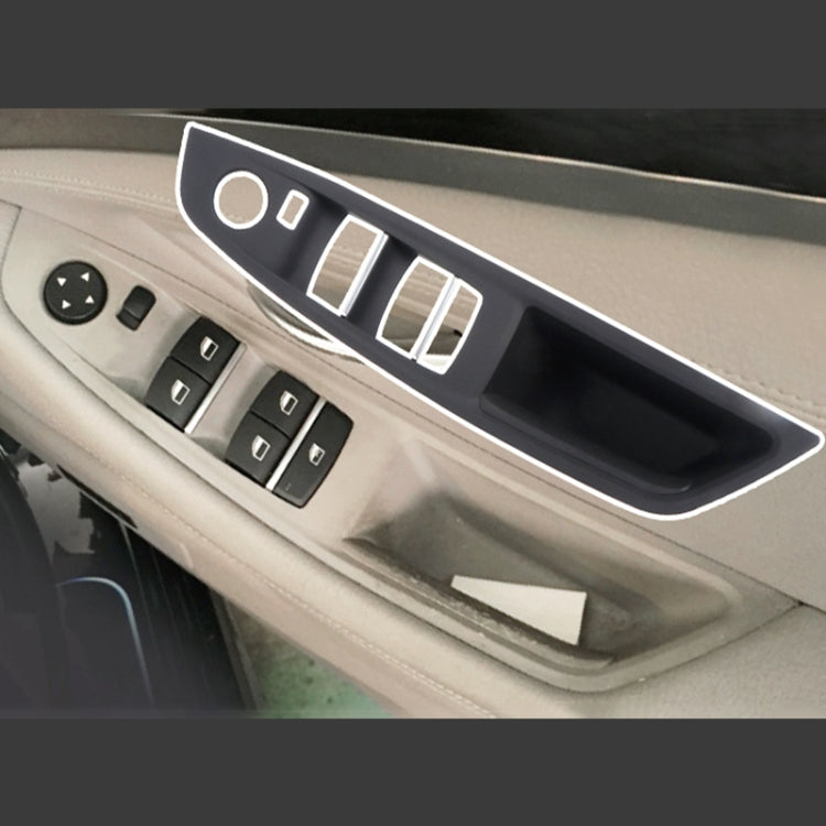 For BMW F10 2011-2017 Right Driving Car Door Window Lift Switch Trim Panel