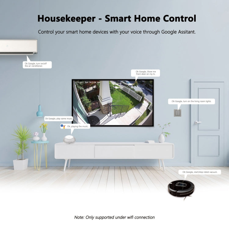 KA1 Smart TV Speaker Android 11 TV Box with Remote Control, Amlogic S905X4 Quad Core Cortex-A55, 4GB+32GB, Dual-Band / Bluetooth / Ethernet / OTT, KA1-OTT