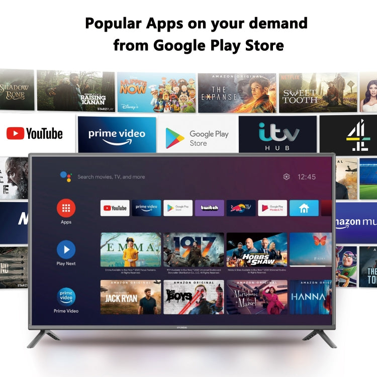 KA1 Smart TV Speaker Android 11 TV Box with Remote Control, Amlogic S905X4 Quad Core Cortex-A55, 4GB+32GB, Dual-Band / Bluetooth / Ethernet / OTT, KA1-OTT