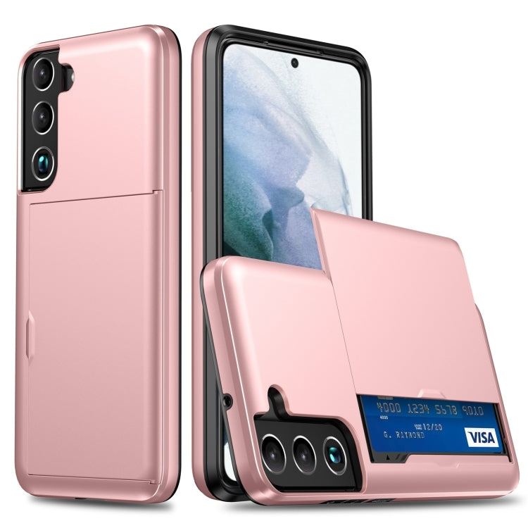 Shockproof Armor Phone Case with Card Slot, For Samsung Galaxy S24 Ultra 5G, For Samsung Galaxy S24+ 5G, For Samsung Galaxy S24 5G, For Samsung Galaxy S23 FE 5G