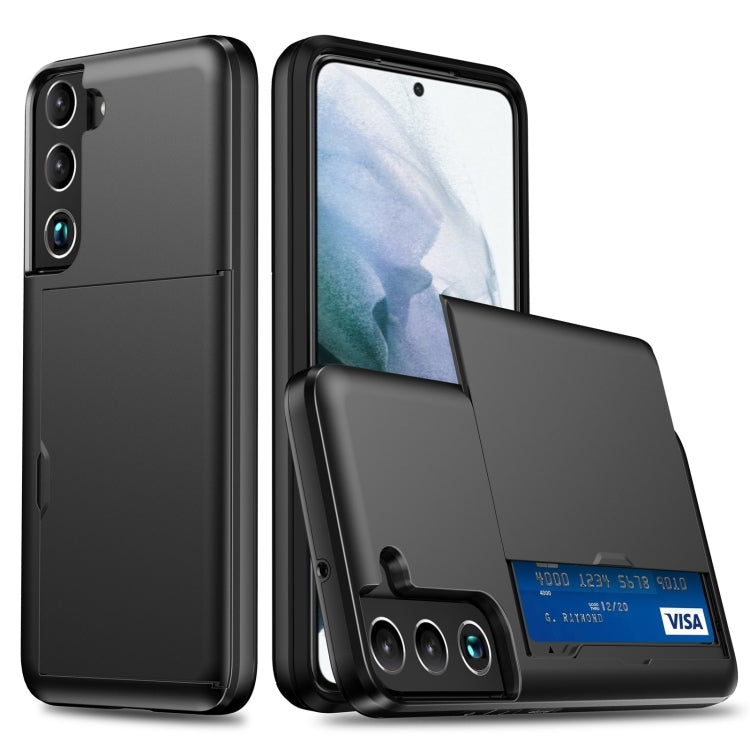 Shockproof Armor Phone Case with Card Slot, For Samsung Galaxy S24 Ultra 5G, For Samsung Galaxy S24+ 5G, For Samsung Galaxy S24 5G, For Samsung Galaxy S23 FE 5G