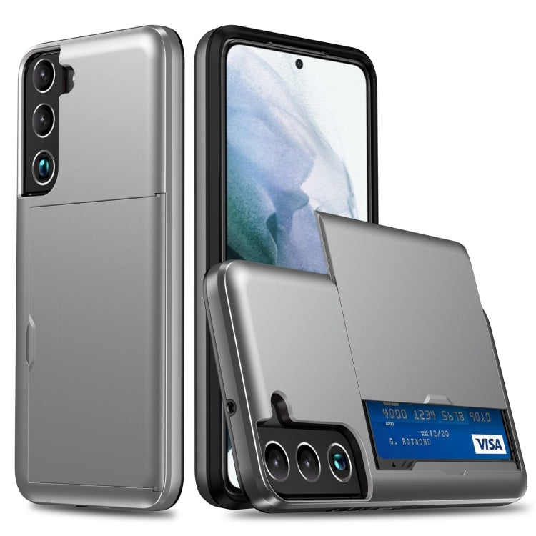 Shockproof Armor Phone Case with Card Slot, For Samsung Galaxy S24 Ultra 5G, For Samsung Galaxy S24+ 5G, For Samsung Galaxy S24 5G, For Samsung Galaxy S23 FE 5G