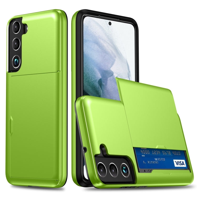 Shockproof Armor Phone Case with Card Slot, For Samsung Galaxy S24 Ultra 5G, For Samsung Galaxy S24+ 5G, For Samsung Galaxy S24 5G, For Samsung Galaxy S23 FE 5G