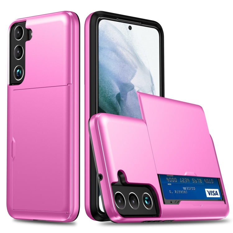 Shockproof Armor Phone Case with Card Slot, For Samsung Galaxy S24 Ultra 5G, For Samsung Galaxy S24+ 5G, For Samsung Galaxy S24 5G, For Samsung Galaxy S23 FE 5G