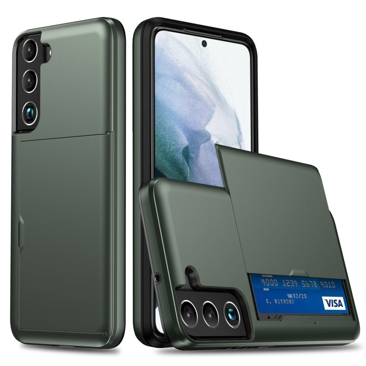 Shockproof Armor Phone Case with Card Slot, For Samsung Galaxy S24 Ultra 5G, For Samsung Galaxy S24+ 5G, For Samsung Galaxy S24 5G, For Samsung Galaxy S23 FE 5G