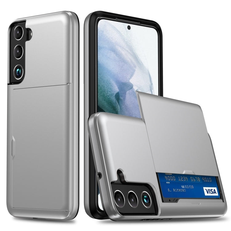 Shockproof Armor Phone Case with Card Slot, For Samsung Galaxy S24 Ultra 5G, For Samsung Galaxy S24+ 5G, For Samsung Galaxy S24 5G, For Samsung Galaxy S23 FE 5G