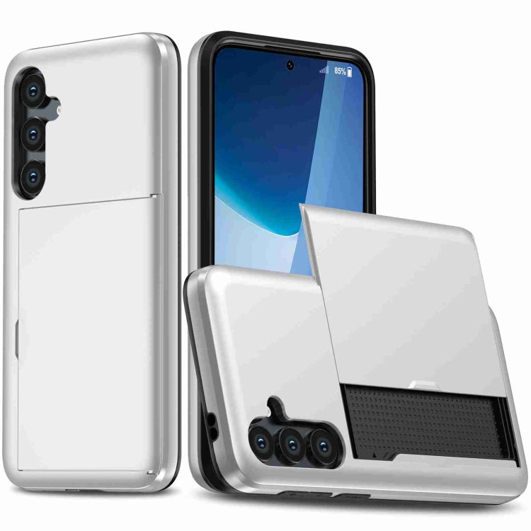 Shockproof Armor Phone Case with Card Slot, For Samsung Galaxy S24 Ultra 5G, For Samsung Galaxy S24+ 5G, For Samsung Galaxy S24 5G, For Samsung Galaxy S23 FE 5G