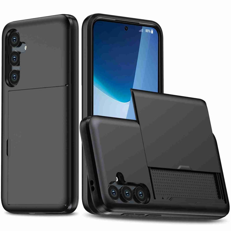 Shockproof Armor Phone Case with Card Slot, For Samsung Galaxy S24 Ultra 5G, For Samsung Galaxy S24+ 5G, For Samsung Galaxy S24 5G, For Samsung Galaxy S23 FE 5G