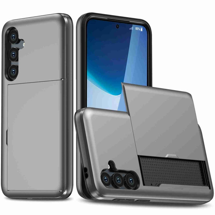 Shockproof Armor Phone Case with Card Slot, For Samsung Galaxy S24 Ultra 5G, For Samsung Galaxy S24+ 5G, For Samsung Galaxy S24 5G, For Samsung Galaxy S23 FE 5G