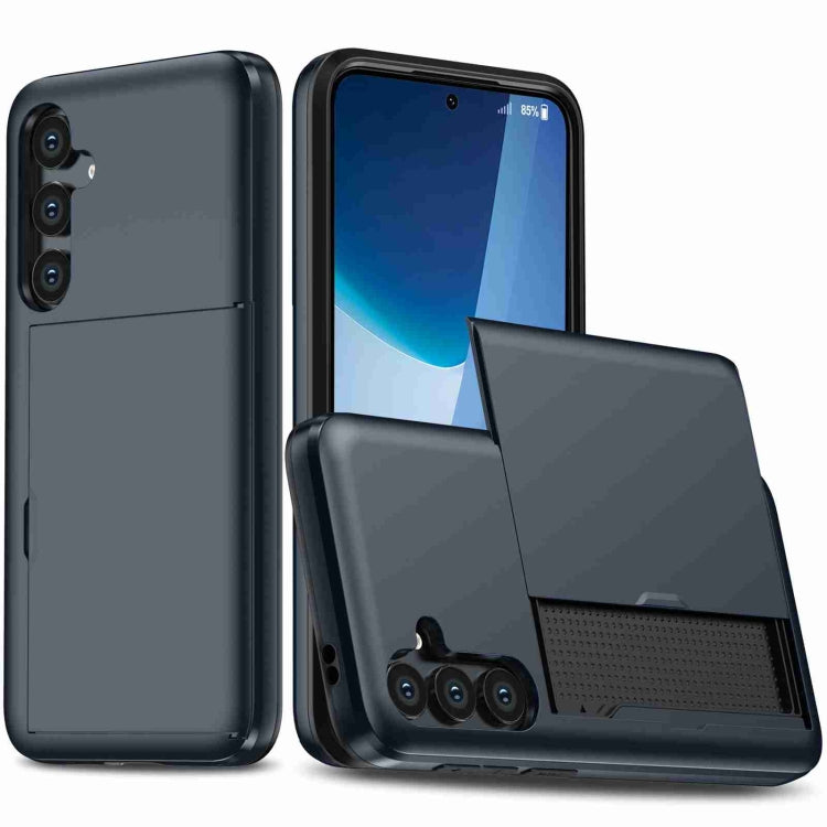Shockproof Armor Phone Case with Card Slot, For Samsung Galaxy S24 Ultra 5G, For Samsung Galaxy S24+ 5G, For Samsung Galaxy S24 5G, For Samsung Galaxy S23 FE 5G
