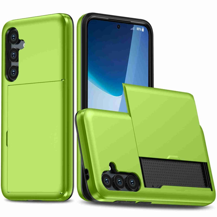 Shockproof Armor Phone Case with Card Slot, For Samsung Galaxy S24 Ultra 5G, For Samsung Galaxy S24+ 5G, For Samsung Galaxy S24 5G, For Samsung Galaxy S23 FE 5G