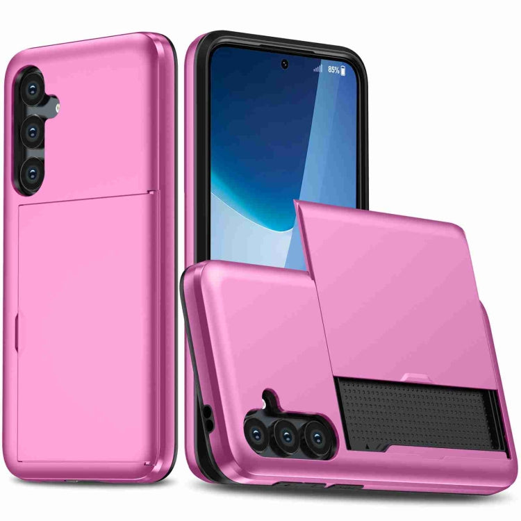 Shockproof Armor Phone Case with Card Slot, For Samsung Galaxy S24 Ultra 5G, For Samsung Galaxy S24+ 5G, For Samsung Galaxy S24 5G, For Samsung Galaxy S23 FE 5G