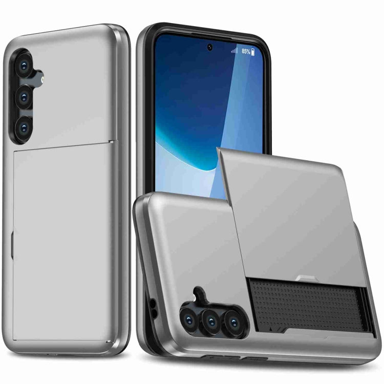 Shockproof Armor Phone Case with Card Slot, For Samsung Galaxy S24 Ultra 5G, For Samsung Galaxy S24+ 5G, For Samsung Galaxy S24 5G, For Samsung Galaxy S23 FE 5G