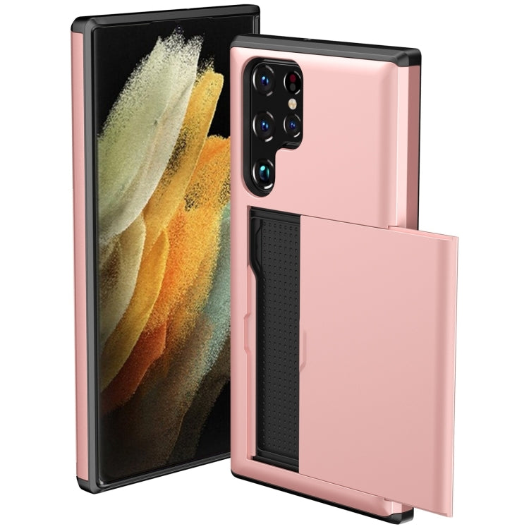 Shockproof Armor Phone Case with Card Slot, For Samsung Galaxy S24 Ultra 5G, For Samsung Galaxy S24+ 5G, For Samsung Galaxy S24 5G, For Samsung Galaxy S23 FE 5G