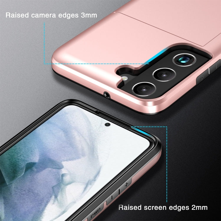 Shockproof Armor Phone Case with Card Slot, For Samsung Galaxy S24 Ultra 5G, For Samsung Galaxy S24+ 5G, For Samsung Galaxy S24 5G, For Samsung Galaxy S23 FE 5G