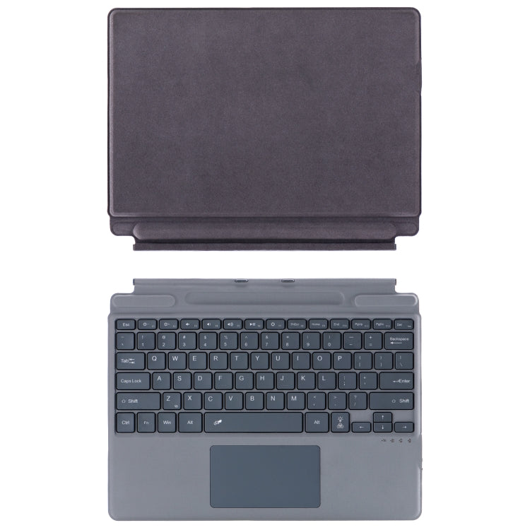 2089D Backlight Wireless Bluetooth Keyboard Leather Case with Touchpad, For Microsoft Surface Pro 10 / Pro 9