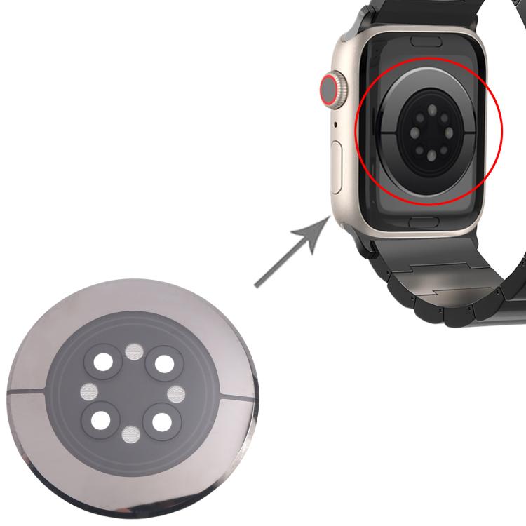 Heart-rate Sensor Glass Lens Cover, For Apple Watch Series 10 46mm, For Apple Watch Series 10 42mm, For Apple Watch Series 9 45mm, For Apple Watch Series 9 41mm, For Apple Watch Series 5 44mm, For Apple Watch Series 5 40mm, For Apple Watch Series 4 44m...
