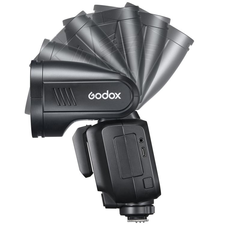 Godox V100 Round Head TTL Flash Speedlite, For Canon, For Nikon, For Sony, For FUJIFILM, For Olympus