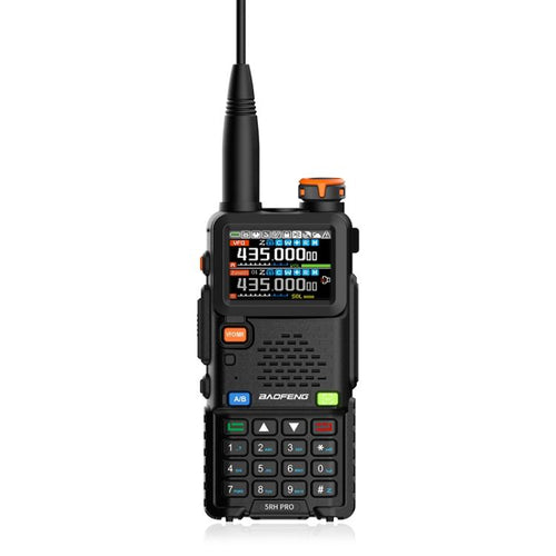 Baofeng 5RH PRO Handheld GPS/Beidou System Positioning Bluetooth Programmable Intercom, EU Plug, US Plug