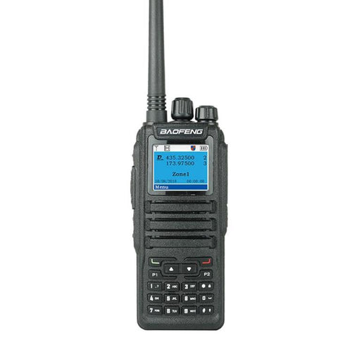 Baofeng DM-1701 1.77 inch Ccolor Screen DMR Direct Dual Capacity Standard Handheld Walkie Talkie, EU Plug, US Plug