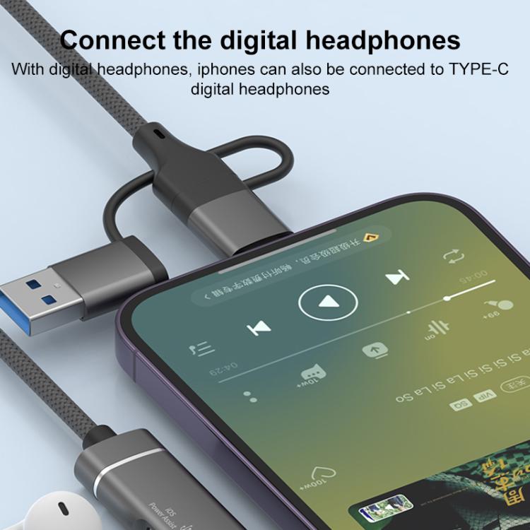 USB / Type-C / 8 Pin to TF / SD Card Reader, USB, Type-C HUB Adapter 5 in 1 Docking Station, 5-in-1 Card Reader