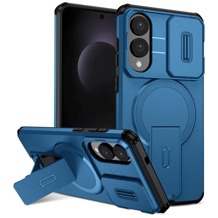 Sliding Camshield MagSafe Holder Phone Case, For Samsung Galaxy S26+ 5G, For Samsung Galaxy S26 Ultra 5G, For Samsung Galaxy S26 5G, For Samsung Galaxy S25 FE 5G, For Samsung Galaxy S25 Edge 5G, For Samsung Galaxy S25 / S24 5G