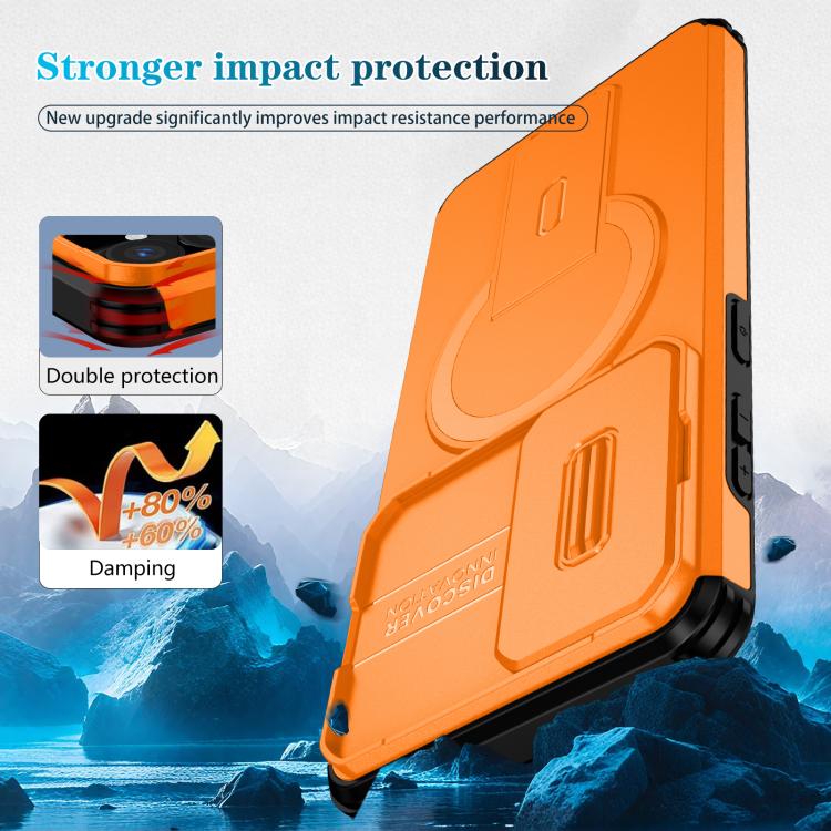 Sliding Camshield MagSafe Holder Phone Case, For Samsung Galaxy S26+ 5G, For Samsung Galaxy S26 Ultra 5G, For Samsung Galaxy S26 5G, For Samsung Galaxy S25 FE 5G, For Samsung Galaxy S25 Edge 5G, For Samsung Galaxy S25 / S24 5G