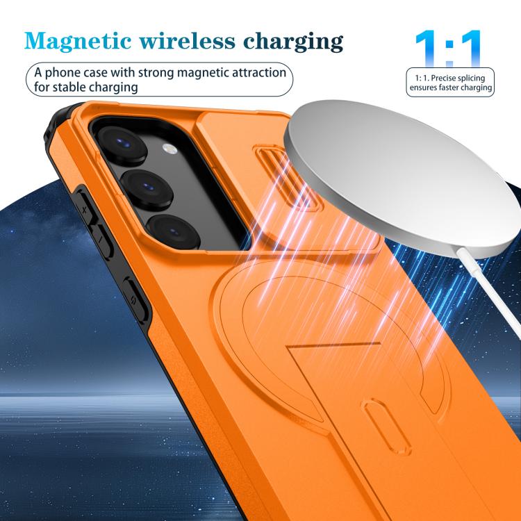 Sliding Camshield MagSafe Holder Phone Case, For Samsung Galaxy S23 5G