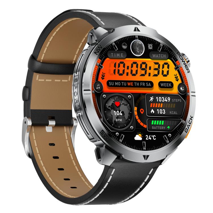 MT68 1.7-inch IPS Display Outdoor Adventures Smart Watch with 1000mAh Battery & Flashlight