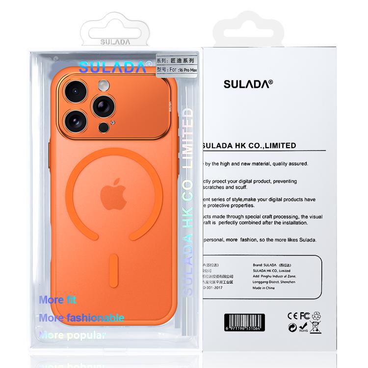 SULADA Transforms Into 17 Pro Semi-Transparent Matte Magnetic Phone Case, For iPhone 18 Pro, For iPhone 18 Pro Max, For iPhone 17 Pro Max, For iPhone 17 Pro, For iPhone 16 Pro Max, For iPhone 16 Pro