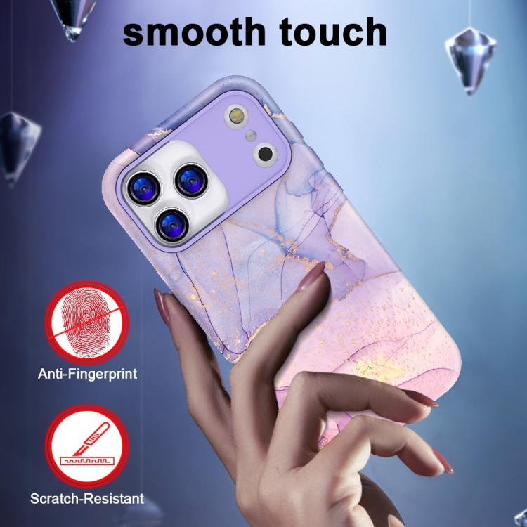 Water Transfer Printing Marble Pattern PC + TPU Phone Case, For iPhone 17 Pro Max, For iPhone 17 Pro, For iPhone 17, For iPhone Air, For iPhone 16 Pro Max, For iPhone 16 Pro, For iPhone 16 Plus, For iPhone 16, For iPhone 15 Pro Max, For iPhone 15 Pro  ...