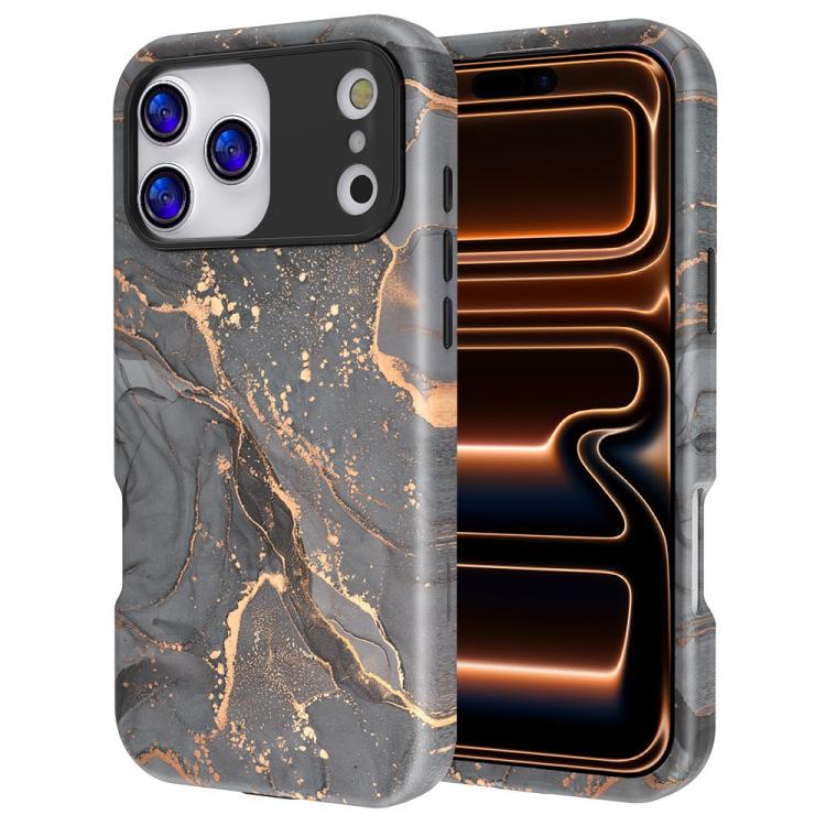 Water Transfer Printing Marble Pattern PC + TPU Phone Case, For iPhone 17 Pro Max, For iPhone 17 Pro, For iPhone 17, For iPhone Air, For iPhone 16 Pro Max, For iPhone 16 Pro, For iPhone 16 Plus, For iPhone 16, For iPhone 15 Pro Max, For iPhone 15 Pro  ...