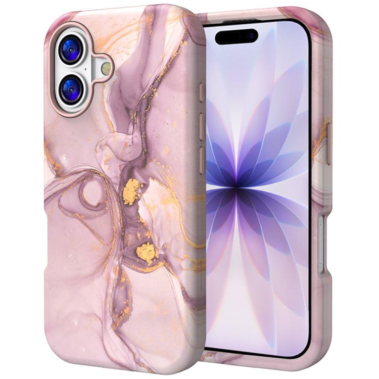 Water Transfer Printing Marble Pattern PC + TPU Phone Case, For iPhone 17 Pro Max, For iPhone 17 Pro, For iPhone 17, For iPhone Air, For iPhone 16 Pro Max, For iPhone 16 Pro, For iPhone 16 Plus, For iPhone 16, For iPhone 15 Pro Max, For iPhone 15 Pro  ...