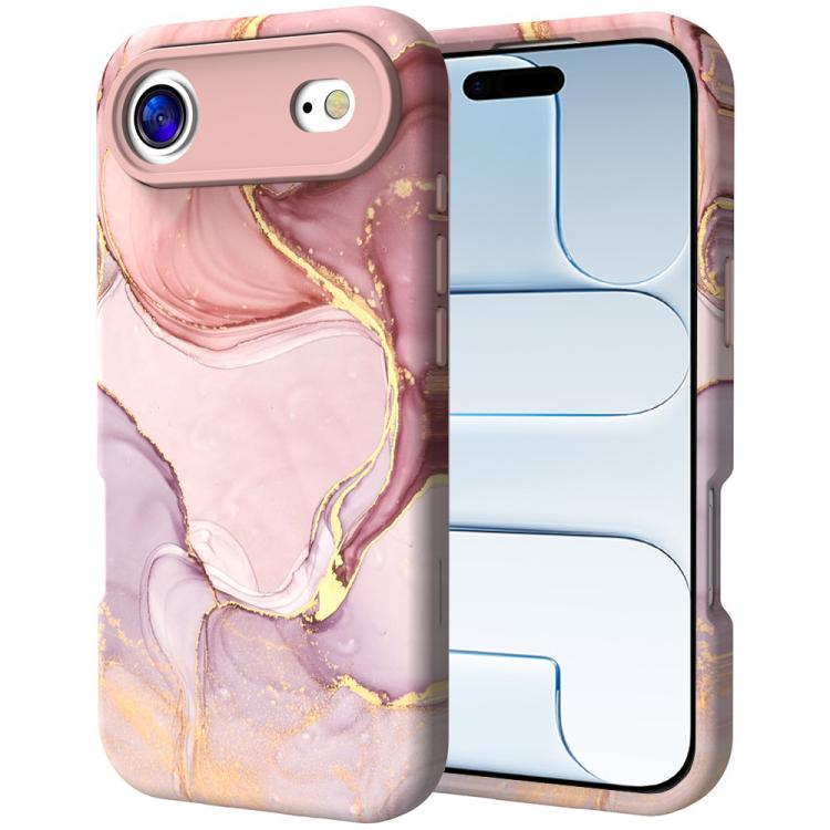 Water Transfer Printing Marble Pattern PC + TPU Phone Case, For iPhone 17 Pro Max, For iPhone 17 Pro, For iPhone 17, For iPhone Air, For iPhone 16 Pro Max, For iPhone 16 Pro, For iPhone 16 Plus, For iPhone 16, For iPhone 15 Pro Max, For iPhone 15 Pro  ...