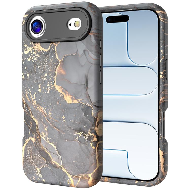 Water Transfer Printing Marble Pattern PC + TPU Phone Case, For iPhone 17 Pro Max, For iPhone 17 Pro, For iPhone 17, For iPhone Air, For iPhone 16 Pro Max, For iPhone 16 Pro, For iPhone 16 Plus, For iPhone 16, For iPhone 15 Pro Max, For iPhone 15 Pro  ...