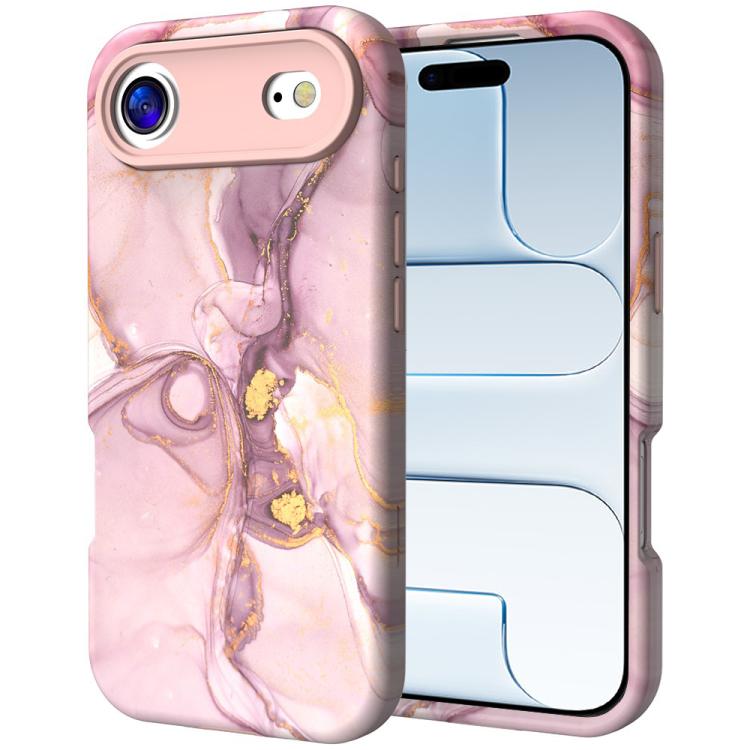 Water Transfer Printing Marble Pattern PC + TPU Phone Case, For iPhone 17 Pro Max, For iPhone 17 Pro, For iPhone 17, For iPhone Air, For iPhone 16 Pro Max, For iPhone 16 Pro, For iPhone 16 Plus, For iPhone 16, For iPhone 15 Pro Max, For iPhone 15 Pro  ...