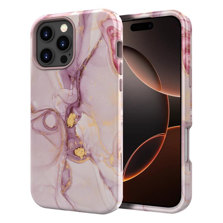 Water Transfer Printing Marble Pattern PC + TPU Phone Case, For iPhone 17 Pro Max, For iPhone 17 Pro, For iPhone 17, For iPhone Air, For iPhone 16 Pro Max, For iPhone 16 Pro, For iPhone 16 Plus, For iPhone 16, For iPhone 15 Pro Max, For iPhone 15 Pro  ...