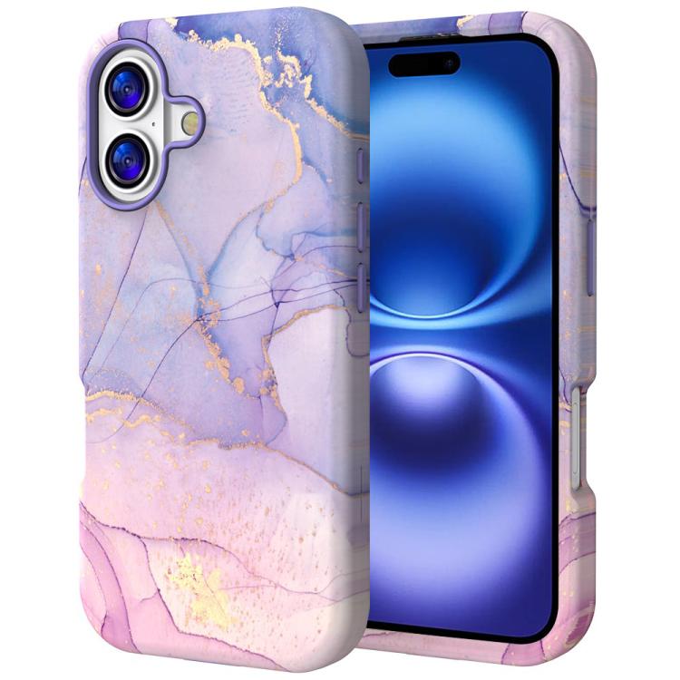 Water Transfer Printing Marble Pattern PC + TPU Phone Case, For iPhone 17 Pro Max, For iPhone 17 Pro, For iPhone 17, For iPhone Air, For iPhone 16 Pro Max, For iPhone 16 Pro, For iPhone 16 Plus, For iPhone 16, For iPhone 15 Pro Max, For iPhone 15 Pro  ...
