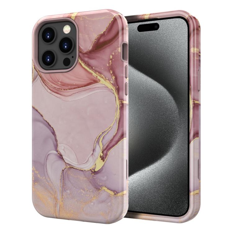 Water Transfer Printing Marble Pattern PC + TPU Phone Case, For iPhone 17 Pro Max, For iPhone 17 Pro, For iPhone 17, For iPhone Air, For iPhone 16 Pro Max, For iPhone 16 Pro, For iPhone 16 Plus, For iPhone 16, For iPhone 15 Pro Max, For iPhone 15 Pro  ...
