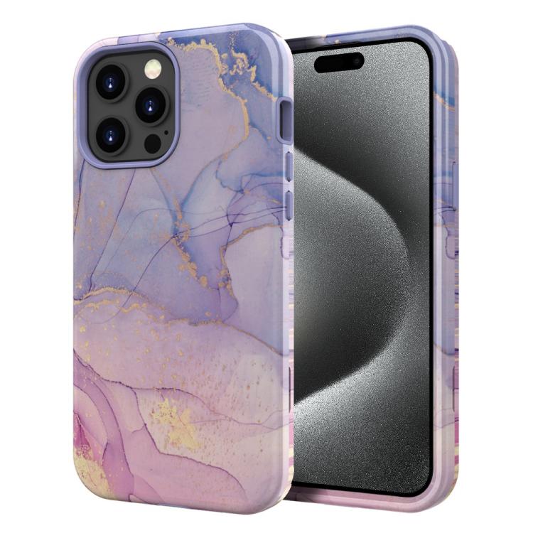 Water Transfer Printing Marble Pattern PC + TPU Phone Case, For iPhone 17 Pro Max, For iPhone 17 Pro, For iPhone 17, For iPhone Air, For iPhone 16 Pro Max, For iPhone 16 Pro, For iPhone 16 Plus, For iPhone 16, For iPhone 15 Pro Max, For iPhone 15 Pro  ...