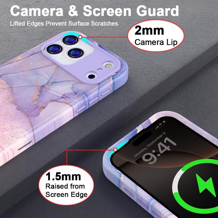Water Transfer Printing Marble Pattern PC + TPU Phone Case, For iPhone 14 Plus, For iPhone 14, For iPhone 14 Pro, For iPhone 14 Pro Max, For iPhone 13 Pro Max, For iPhone 13 Pro, For iPhone 13, For iPhone 12, For iPhone 12 Pro Max, For iPhone 12 Pro