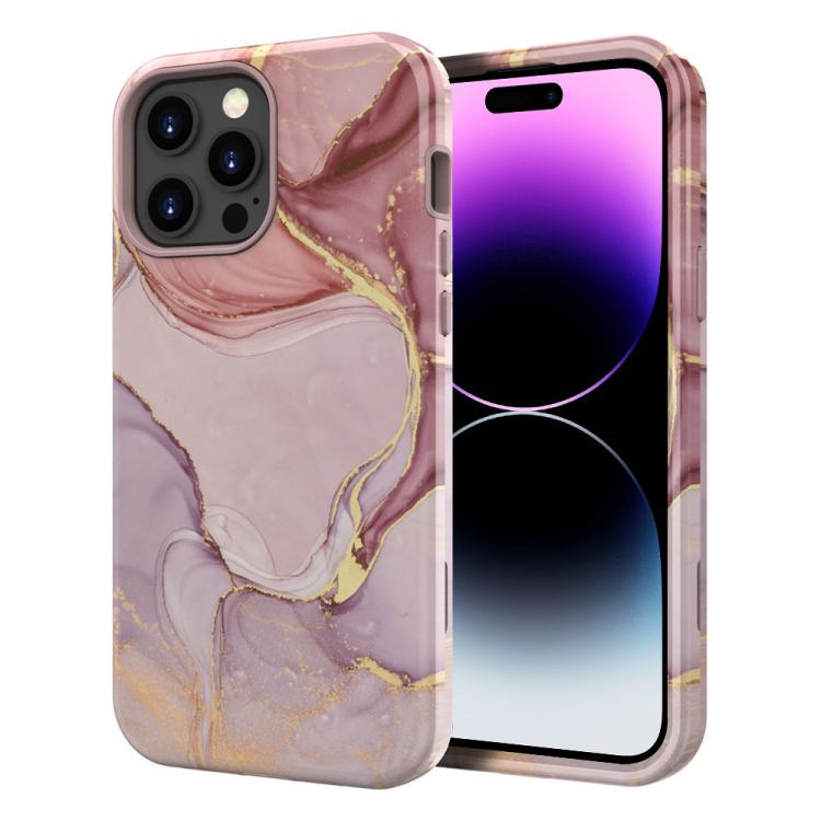 Water Transfer Printing Marble Pattern PC + TPU Phone Case, For iPhone 14 Plus, For iPhone 14, For iPhone 14 Pro, For iPhone 14 Pro Max, For iPhone 13 Pro Max, For iPhone 13 Pro, For iPhone 13, For iPhone 12, For iPhone 12 Pro Max, For iPhone 12 Pro
