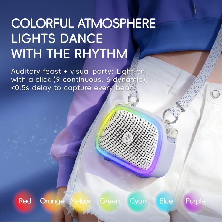 C22 Portable Karaoke Wireless Speaker with Microphone and Shoulder Strap