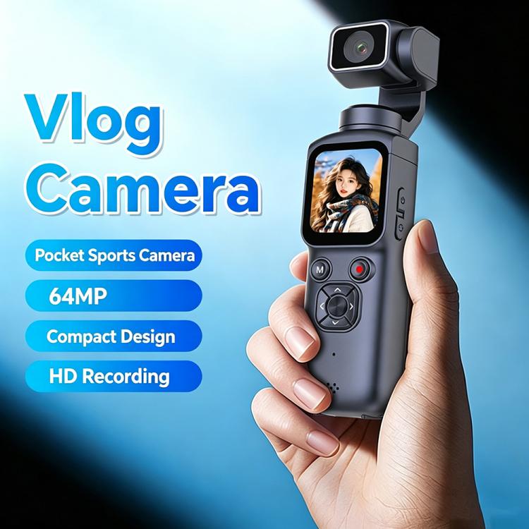 HJD05 64MP 4K UHD Sports Gimbal Camera