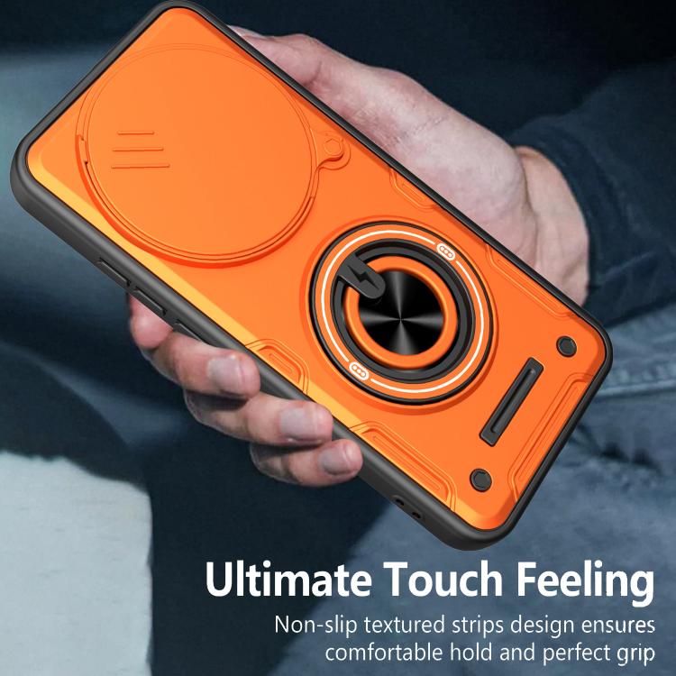 Multifunctional Sliding Camshield Ring Holder Phone Case, For Redmi Note 15 Pro 5G Global 163.6mm