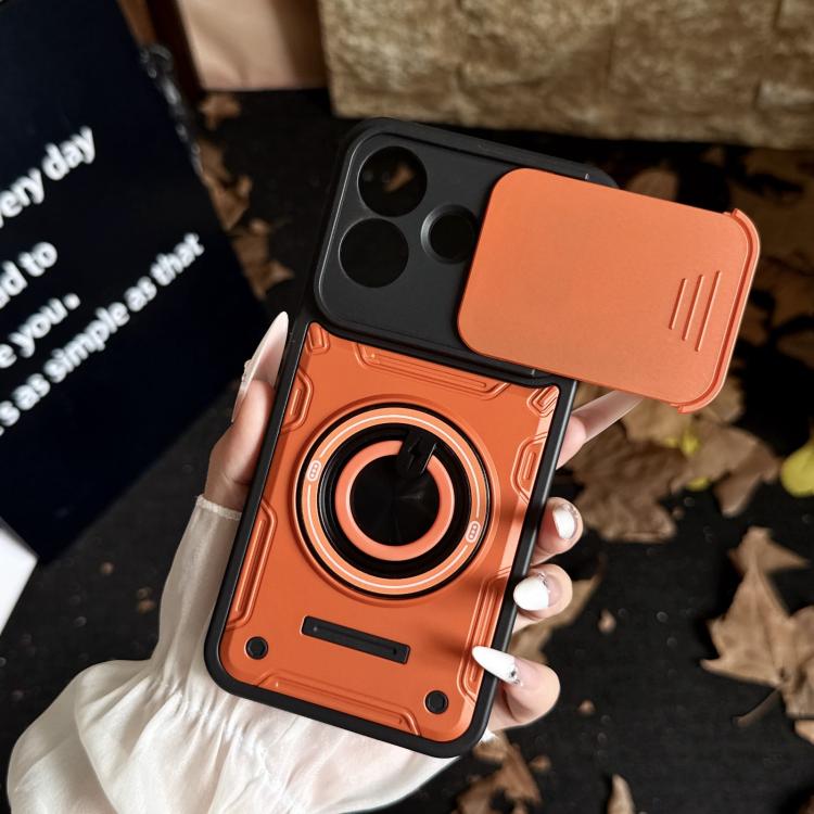 Multifunctional Sliding Camshield Ring Holder Phone Case, For Redmi Note 17 4G / 5G Global 169.7mm, For Redmi Note 17 Pro Global 163.5mm, For Redmi K100 Pro Max / Poco F9 Ultra, For Redmi K100 Pro / Poco F9 Pro, For Redmi 17 4G / 5G Global 170mm       ...