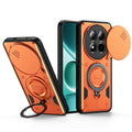 Ring Holder Lens Slide Cover Phone Case, For Redmi Note 15 Pro+ Global 163.3m, For Redmi Note 15 4G / 5G Global 164mm, For Redmi Note 15 Pro 4G Global 163.2mm, For Redmi Note 15 Pro 5G Global 163.6m