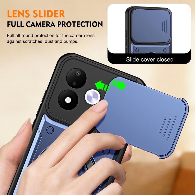 Ring Holder Lens Slide Cover Phone Case, For Redmi Note 17 4G / 5G Global 169.7mm, For Redmi Note 17 Pro 5G Global 163.5m, For Redmi K100 Pro Max / Poco F9 Ultra, For Redmi K100 Pro / Poco F9 Pro, For Redmi 17 4G / 5G Global 170mm                      ...