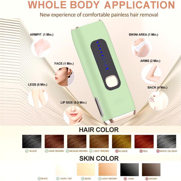 AI09 IPL Electric Hair Removal Device, EU Plug, US Plug, UK Plug