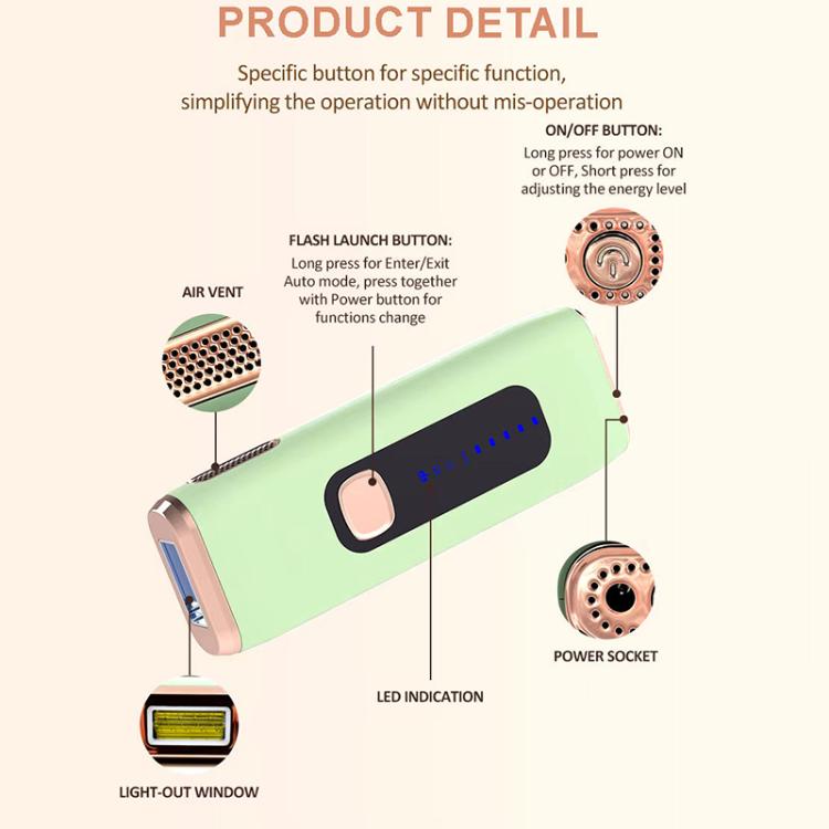 AI09 IPL Electric Hair Removal Device, EU Plug, US Plug, UK Plug